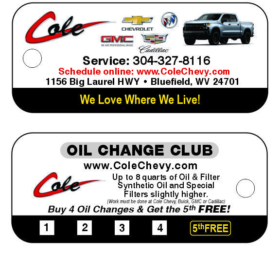 Oil Change Key Tags for Dealerships